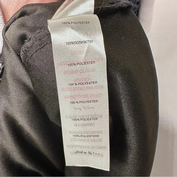 Paper Dolls London Black Off The Shoulder Frill Sleeve Crochet Lace Maxi Dress - Picture 13 of 13